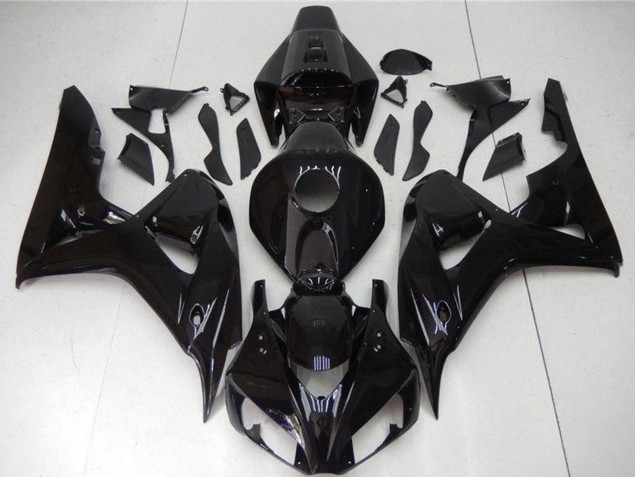 Purchase 2006-2007 Glossy Black Honda CBR1000RR Motorcycle Fairings UK