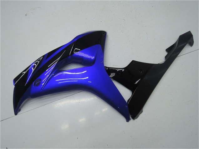 Purchase 2006-2007 Blue Glossy Black Honda CBR1000RR Motorcycle Fairing Kits UK