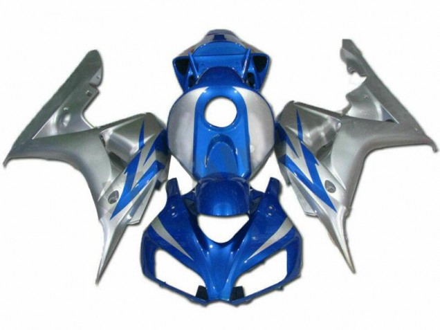 Purchase 2006-2007 Blue Silver Honda CBR1000RR Motorcycle Fairings Kits UK Purchase 2006-2007 Blue Silver Honda CBR1000RR Motorcycle Fairings Kits UK