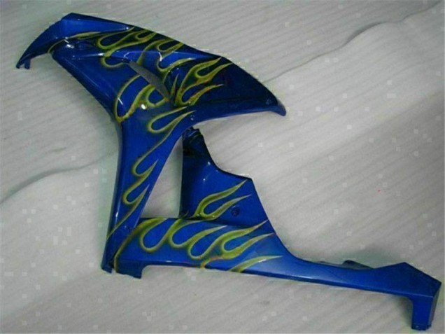 Purchase 2006-2007 Yellow Flame Blue Honda CBR1000RR Replacement Fairings UK