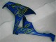 Purchase 2006-2007 Yellow Flame Blue Honda CBR1000RR Replacement Fairings UK