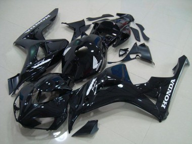 Purchase 2006-2007 Black Silver Decals Honda CBR1000RR Motorcycle Fairing Kit UK