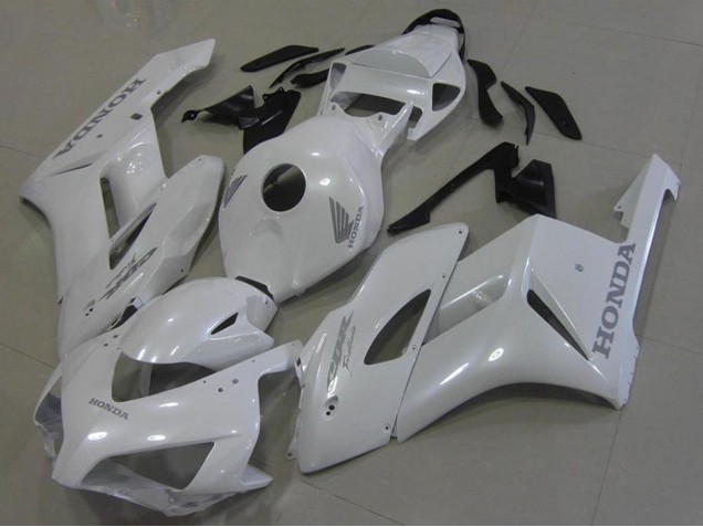 Purchase 2006-2007 White with Silver Decals Honda CBR1000RR Motorcycle Fairings UK