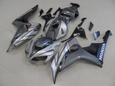 Purchase 2006-2007 Grey Silver and Matte Black Honda CBR1000RR Motor Fairings UK