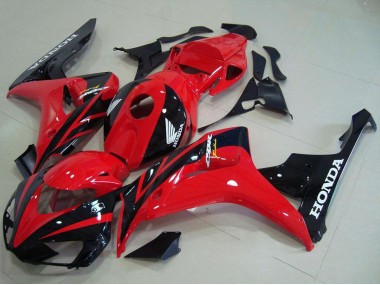 Purchase 2006-2007 Red Glossy Black Honda CBR1000RR Motorcycle Fairing Kits UK