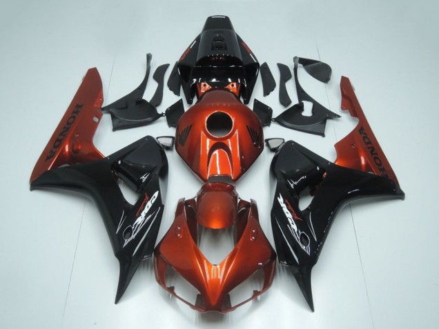 Purchase 2006-2007 Red Glossy Black Honda CBR1000RR Motorcycle Fairing UK