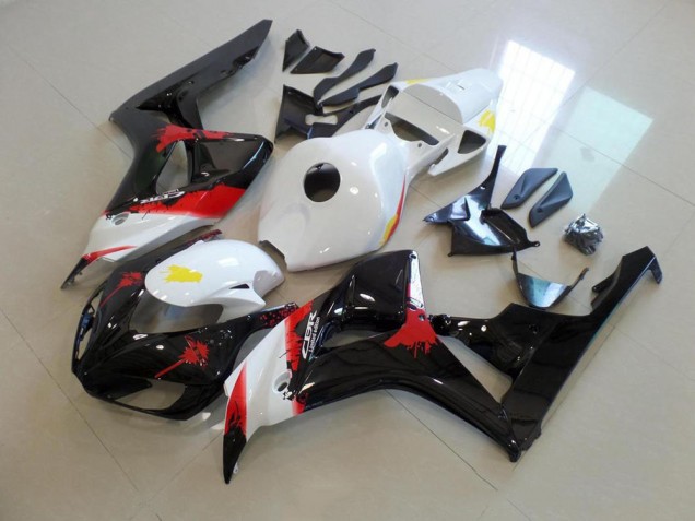 Purchase 2006-2007 White Black with No Sticker Honda CBR1000RR Bike Fairing Kit UK Purchase 2006-2007 White Black with No Sticker Honda CBR1000RR Bike Fairing Kit UK