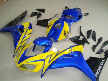 Purchase 2006-2007 Yellow Blue Black Honda CBR1000RR Moto Fairings UK