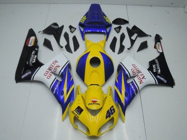 Purchase 2006-2007 Yellow Nastro Honda CBR1000RR Motorcycle Fairings Kit UK
