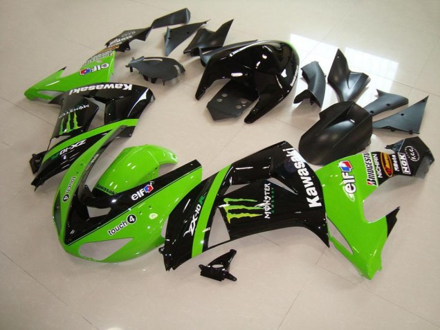 Purchase 2006-2007 Green Monster Kawasaki ZX10R Motorcylce Fairings UK Purchase 2006-2007 Green Monster Kawasaki ZX10R Motorcylce Fairings UK