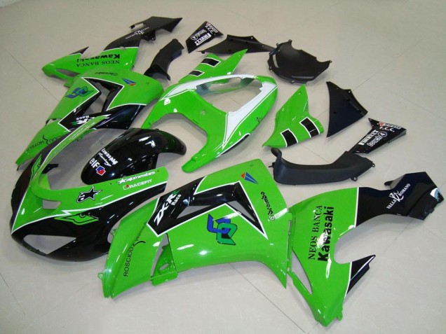 Purchase 2006-2007 Green Kawasaki ZX10R Motorcycle Fairings UK Purchase 2006-2007 Green Kawasaki ZX10R Motorcycle Fairings UK