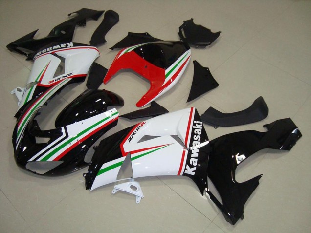Purchase 2006-2007 White and Black Kawasaki ZX10R Bike Fairing Kit UK Purchase 2006-2007 White and Black Kawasaki ZX10R Bike Fairing Kit UK