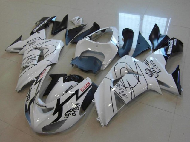Purchase 2006-2007 White Black Red Motul Corona Extra Kawasaki ZX10R Motorcycle Fairings UK