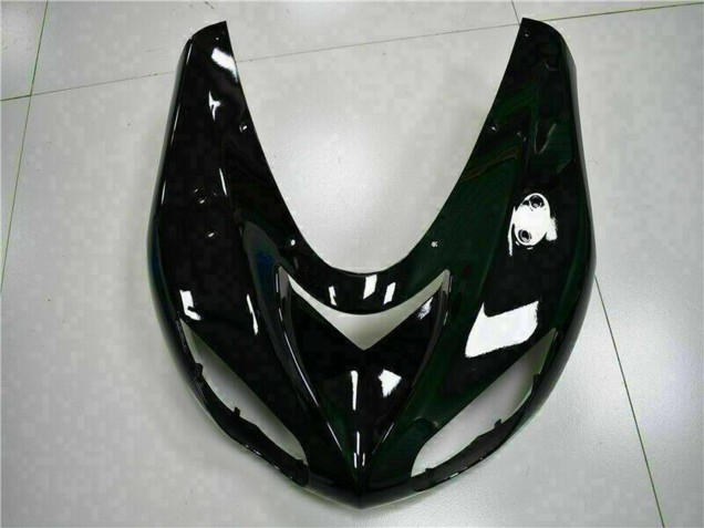 Purchase 2006-2007 Glossy Black Red Flame Kawasaki ZX10R Motorcycle Fairing Kits UK