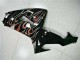 Purchase 2006-2007 Glossy Black Red Flame Kawasaki ZX10R Motorcycle Fairing Kits UK