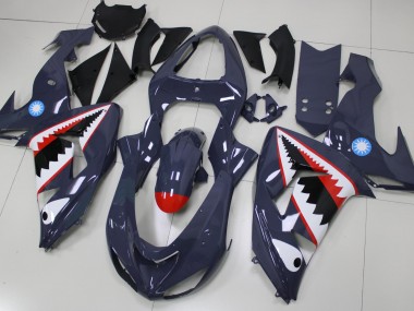 Purchase 2006-2007 Grey Shark Kawasaki ZX10R Replacement Fairings UK