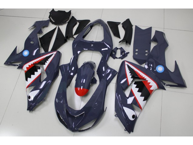 Purchase 2006-2007 Grey Shark Kawasaki ZX10R Replacement Fairings UK Purchase 2006-2007 Grey Shark Kawasaki ZX10R Replacement Fairings UK