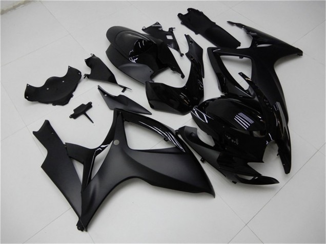 Purchase 2006-2007 Matte Black Glossy Black Suzuki GSXR 600/750 Motorcycle Fairings UK