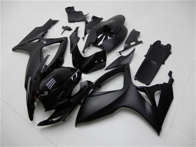 Purchase 2006-2007 Matte Black Glossy Black Suzuki GSXR 600/750 Motorcycle Fairings UK