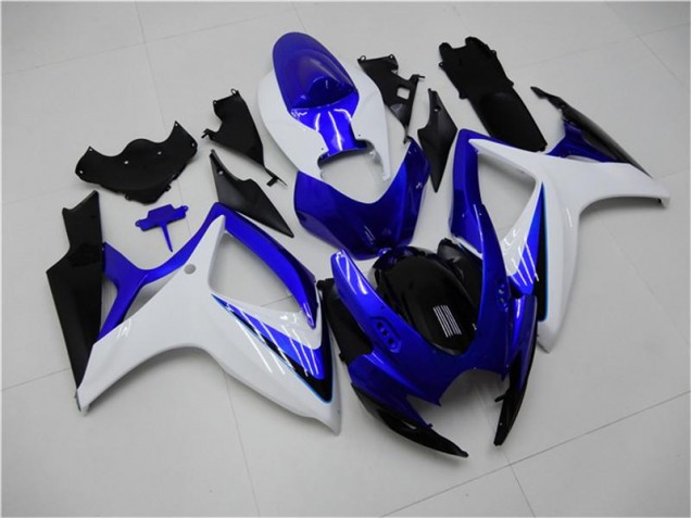 Purchase 2006-2007 Blue White Suzuki GSXR 600/750 Motorbike Fairing UK Purchase 2006-2007 Blue White Suzuki GSXR 600/750 Motorbike Fairing UK