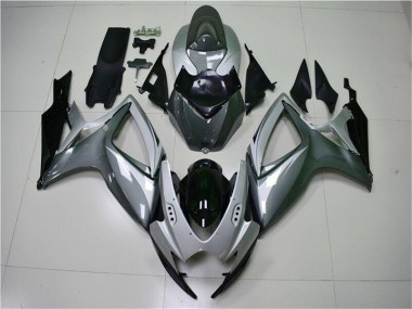Purchase 2006-2007 Silver Grey Suzuki GSXR 600/750 Motorcycle Replacement Fairings UK