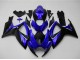 Purchase 2006-2007 Blue Glossy Black Suzuki GSXR 600/750 Motorcycle Fairings UK