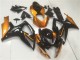 Purchase 2006-2007 Orange Glossy Black Suzuki GSXR 600/750 Motorcycle Fairings UK