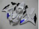 Purchase 2006-2007 White Blue Suzuki GSXR 600/750 Motorcylce Fairings UK Purchase 2006-2007 White Blue Suzuki GSXR 600/750 Motorcylce Fairings UK