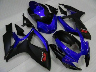 Purchase 2006-2007 Blue Matte Black Red Suzuki GSXR 600/750 Motorcycle Fairings UK