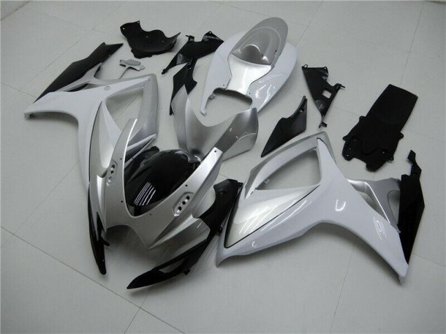 Purchase 2006-2007 Silver Suzuki GSXR 600/750 Motorcycle Fairings Kits UK Purchase 2006-2007 Silver Suzuki GSXR 600/750 Motorcycle Fairings Kits UK