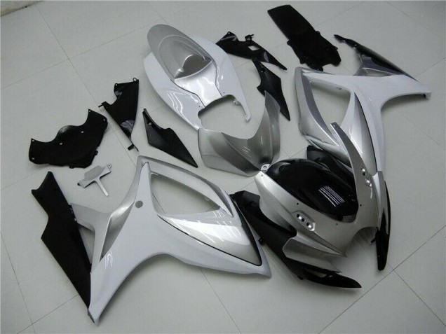 Purchase 2006-2007 Silver Suzuki GSXR 600/750 Motorcycle Fairings Kits UK Purchase 2006-2007 Silver Suzuki GSXR 600/750 Motorcycle Fairings Kits UK