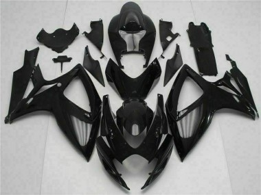 Purchase 2006-2007 Black Suzuki GSXR 600/750 Bike Fairing Kit UK