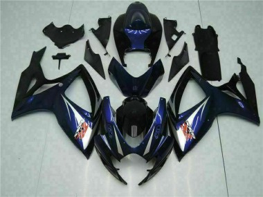 Purchase 2006-2007 Black Blue Suzuki GSXR 600/750 Bike Fairings UK