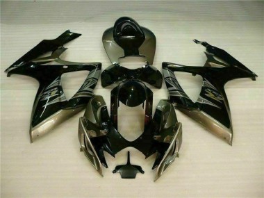 Purchase 2006-2007 Black Grey Suzuki GSXR 600/750 Motorcycle Replacement Fairings UK