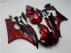 Purchase 2006-2007 Red Matte Black Yamaha YZF R6 Motorcycle Fairing Kits UK