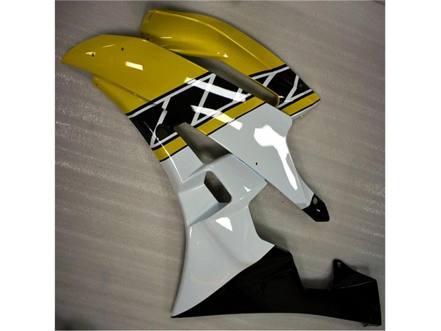 Purchase 2006-2007 Yellow White Black Yamaha YZF R6 Motorbike Fairing Kits UK Purchase 2006-2007 Yellow White Black Yamaha YZF R6 Motorbike Fairing Kits UK