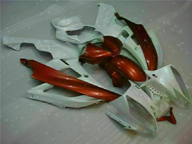 Purchase 2006-2007 White Brown Yamaha YZF R6 Motorcylce Fairings UK Purchase 2006-2007 White Brown Yamaha YZF R6 Motorcylce Fairings UK