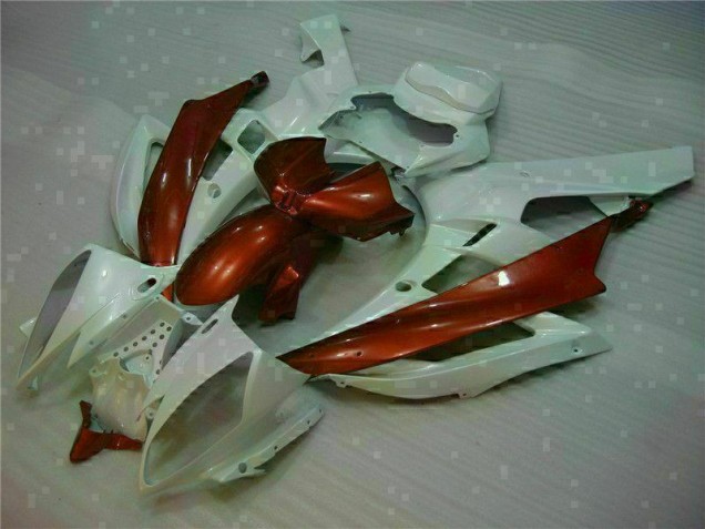 Purchase 2006-2007 White Brown Yamaha YZF R6 Motorcylce Fairings UK Purchase 2006-2007 White Brown Yamaha YZF R6 Motorcylce Fairings UK