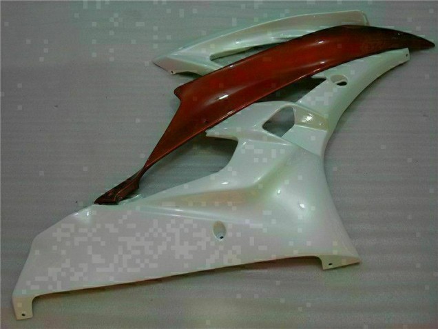 Purchase 2006-2007 White Brown Yamaha YZF R6 Motorcylce Fairings UK Purchase 2006-2007 White Brown Yamaha YZF R6 Motorcylce Fairings UK