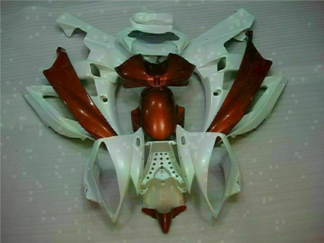 Purchase 2006-2007 White Brown Yamaha YZF R6 Motorcylce Fairings UK Purchase 2006-2007 White Brown Yamaha YZF R6 Motorcylce Fairings UK