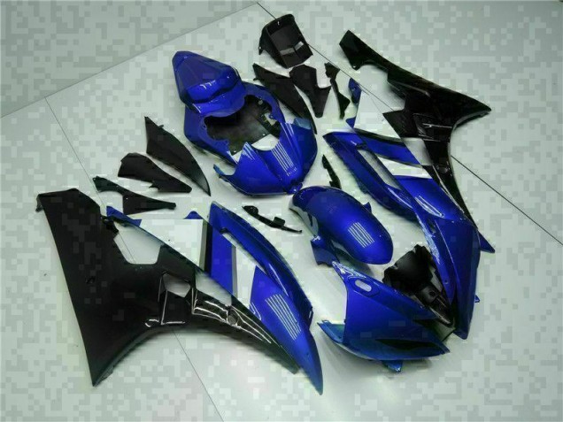 Purchase 2006-2007 Blue Black Yamaha YZF R6 Motorcycle Fairing Kit UK