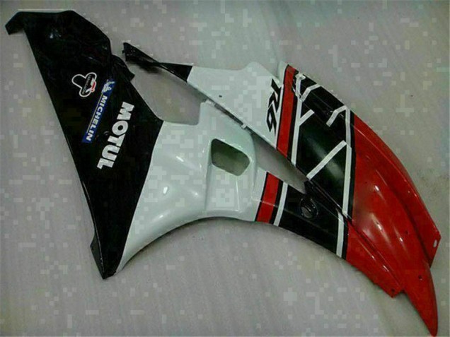 Purchase 2006-2007 Red White Yamaha YZF R6 Motorcycle Fairings UK