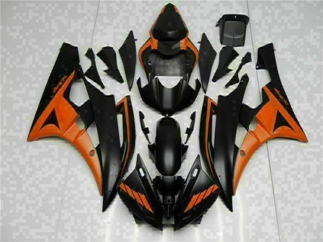 Purchase 2006-2007 Orange Black Yamaha YZF R6 Bike Fairing UK Purchase 2006-2007 Orange Black Yamaha YZF R6 Bike Fairing UK