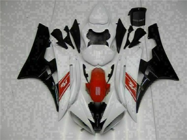 Purchase 2006-2007 White Black Yamaha YZF R6 Motorbike Fairing UK