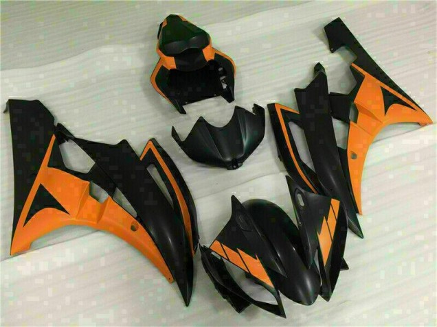 Purchase 2006-2007 Yellow Yamaha YZF R6 Motorcycle Fairings Kit UK