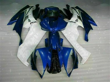 Purchase 2006-2007 White Blue Yamaha YZF R6 Bike Fairings UK