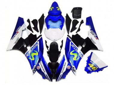Purchase 2006-2007 Blue Black White Yamaha YZF R6 Motor Fairings UK