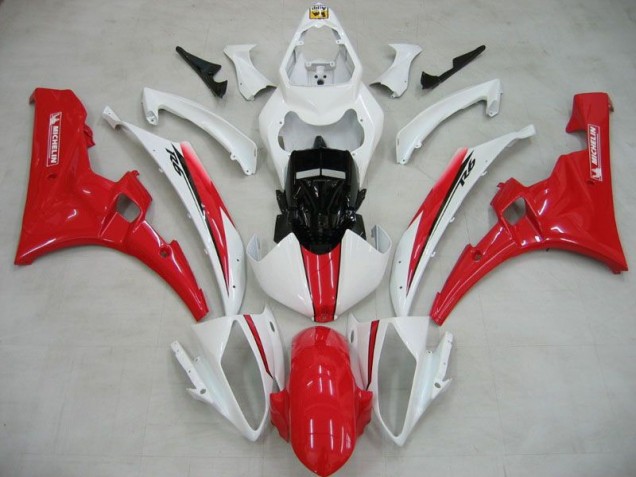 Purchase 2006-2007 White Red Michelin Yamaha YZF R6 Motorcylce Fairings UK Purchase 2006-2007 White Red Michelin Yamaha YZF R6 Motorcylce Fairings UK