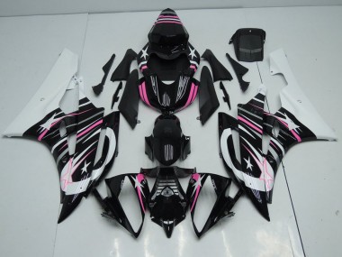 Purchase 2006-2007 Pink Star Yamaha YZF R6 Bike Fairings UK