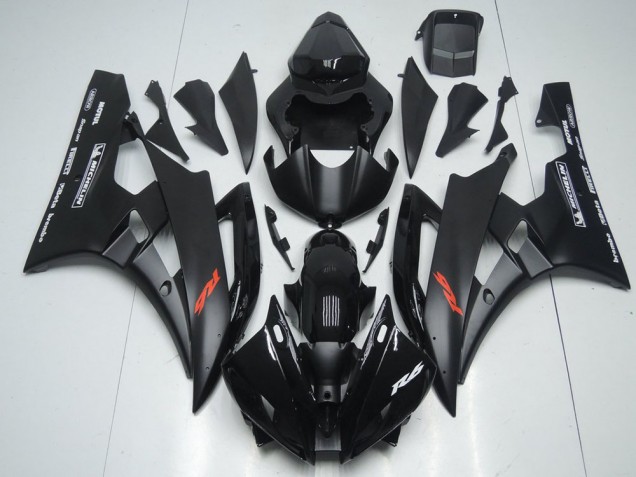 Purchase 2006-2007 Matte Black and Glossy Black Yamaha YZF R6 Motorbike Fairing Kits UK Purchase 2006-2007 Matte Black and Glossy Black Yamaha YZF R6 Motorbike Fairing Kits UK